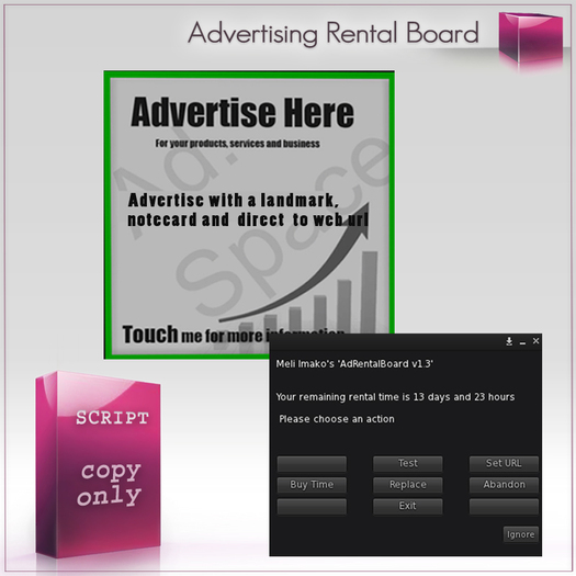 SL Proffessional Ads Rental Board 