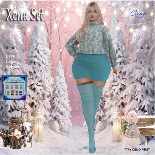 Xena Outfit Set