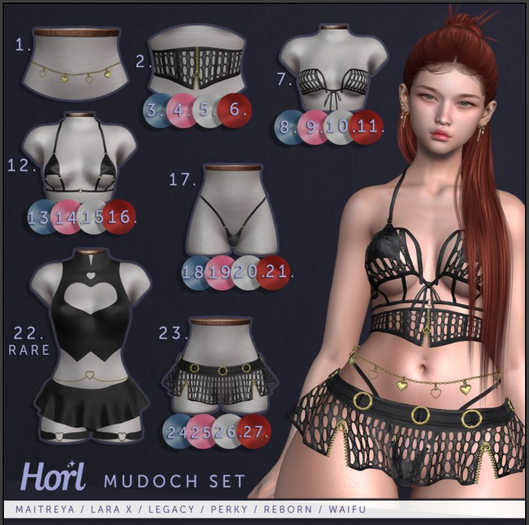 22. HORL - Mudoch Outifit (DROP ME) RARE