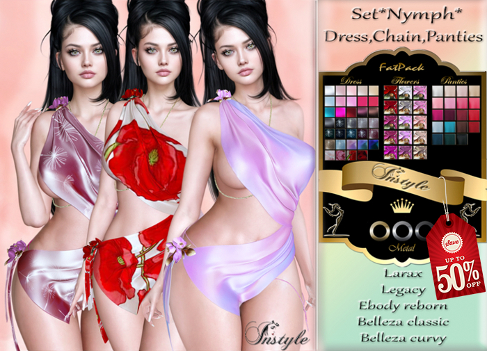 PROMOTION!!! InStyle  *Nymph* Set - HUD color