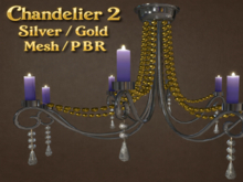 Chandelier 2 (Silver / Gold) PBR
