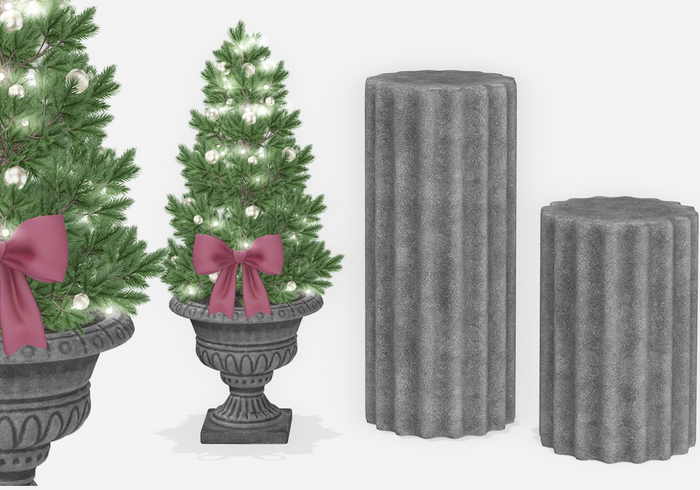 Dahlia - Winter Grove - Tree Kit - Evergreen