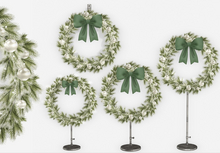 Dahlia - Winter Grove - Wreath Kit - Alpine Flocked