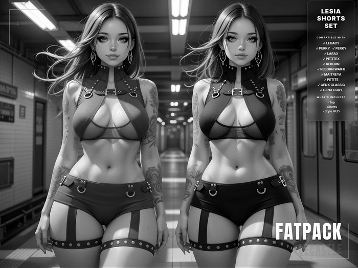 [LECASTLE] Lesia Shorts Set *DEMO*