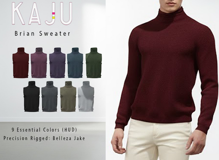 KAJU - Brian Sweater White ( Jake )