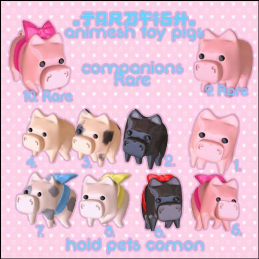 .Tardfish.Bow Pig - 10. RARE  [Boxed]