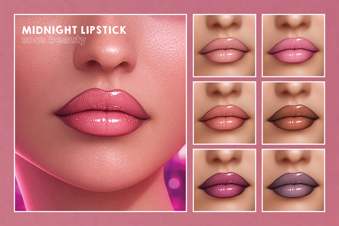 ZORA BEAUTY - MIDNIGHT LIPSTICK for EVOX