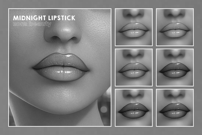 ZORA BEAUTY - MIDNIGHT LIPSTICK for EVOX (DEMO)