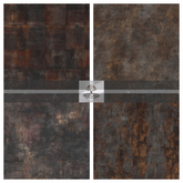 TB - OXIDISED METAL WALL