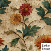 Floral Handpainted Fresco Seamless Texture