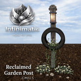 Reclaimed Garden Post (add)