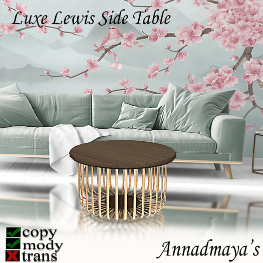Luxe Lewis Side Table