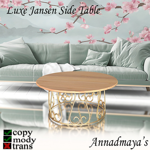 Luxe Jansen Side Table