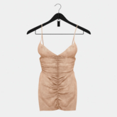 VARITII - Valoura Dress[Peach]