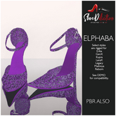 Elphaba Shoe Sequin Purple 
