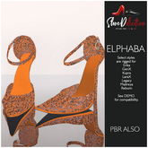 Elphaba Shoe Sequin Orange