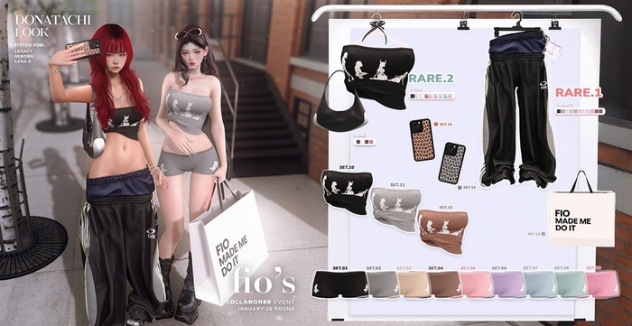 .:Fio's - Donatachi Look GACHA - set14:.