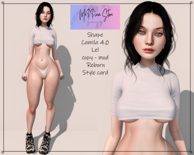 MESSINA STORE - SHAPE CAMILA 4.0 LEL