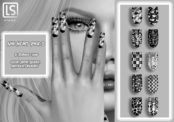 [LS] NAIL HEART PACK 3 DEMO