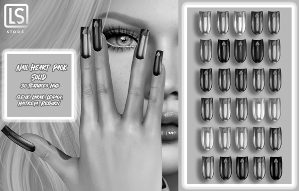[LS] NAIL HEART PACK SOLID DEMO