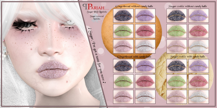 .:.Pariah.:. Sugar HD Lipsticks
