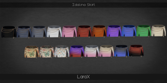 [HU] Idalina Skirt_LaraX !! WEAR TO UNPACK!!