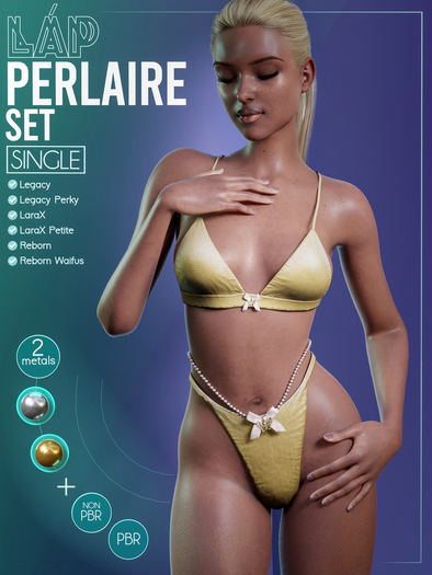 Perlaire Set by LAP (Gold)