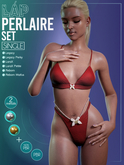 Perlaire Set by LAP (Red)