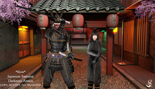 Japanese samurai darkness armor - Legacy male & athletic
