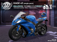 [777] KAGE v2 - Blue (Add)