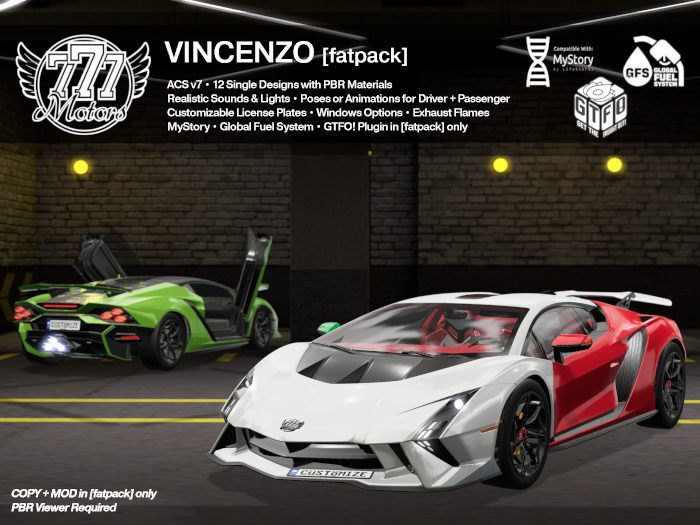 [777] VINCENZO [fatpack] (Add)