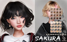 [monso] Sakura Hair /Brown & Blonde