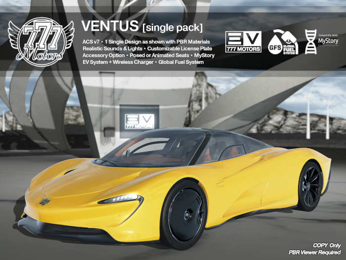 [777] VENTUS - Cyber Yellow (Add)