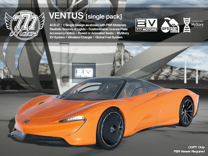 [777] VENTUS - Volcanic Orange (Add)