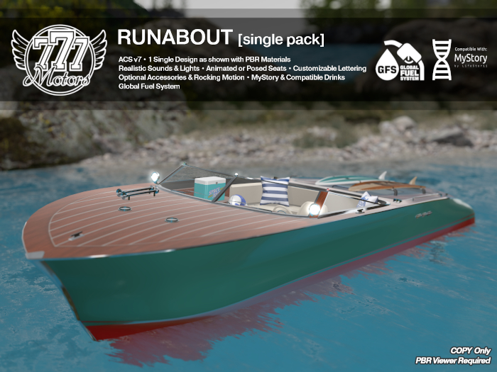 [777] Runabout - Classic Emerald (Add)