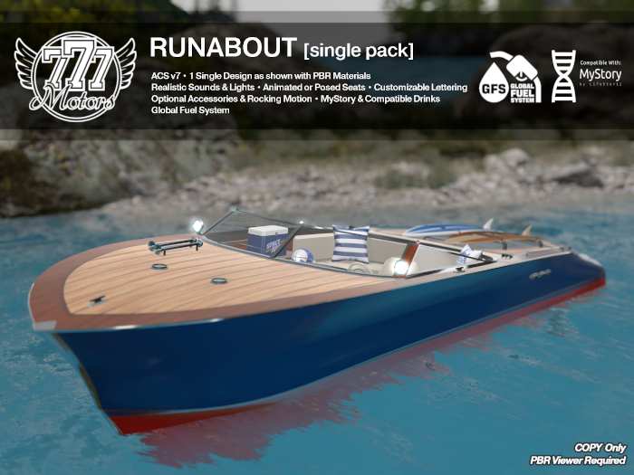 [777] Runabout - DuoTone Royal (Add)