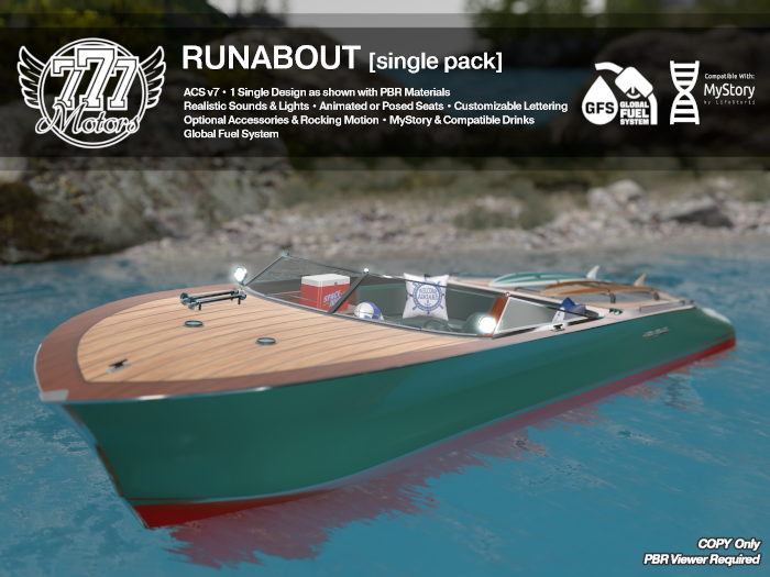 [777] Runabout - DuoTone Emerald (Add)