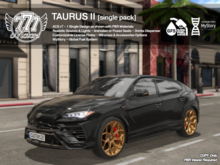 [777] TAURUS II - Luxury Black (Add)