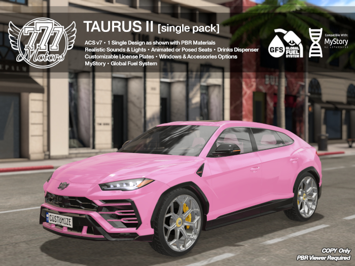 [777] TAURUS II - Princess Pink (Add)