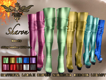 Firebird Sharon boots shiny leather