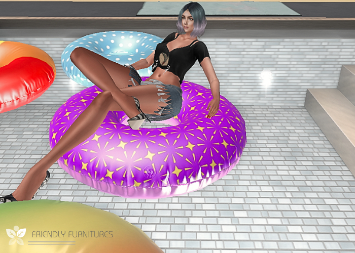 Rings pool with animations