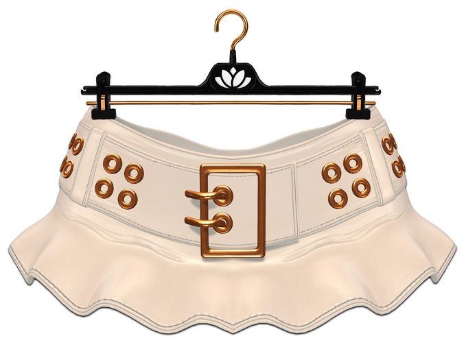 [BL] Hazel skirt // ivory