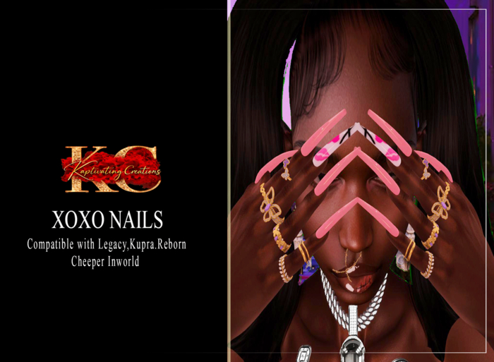 *KC* XOXO NAILS FATPACK
