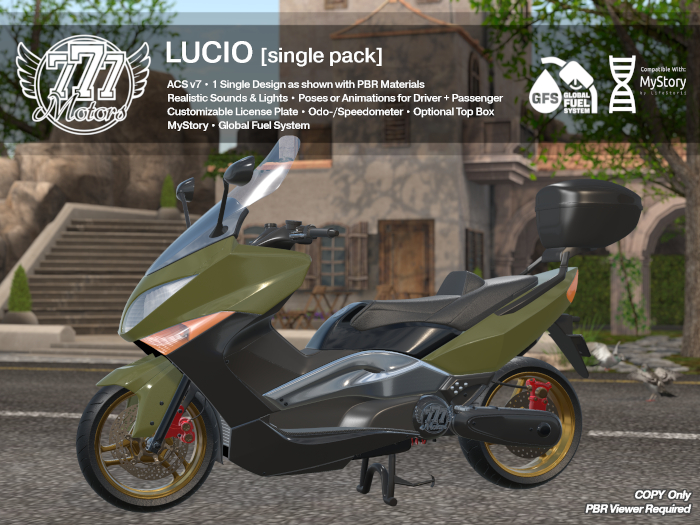 [777] LUCIO - Army Green (Add)
