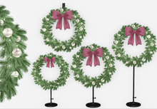 Dahlia - Winter Grove - Wreath Kit - Evergreen 
