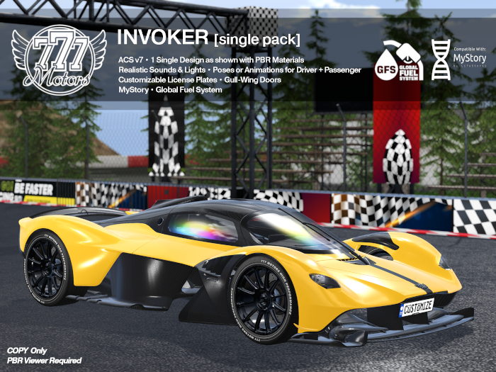 [777] INVOKER - Solar Yellow (Add)