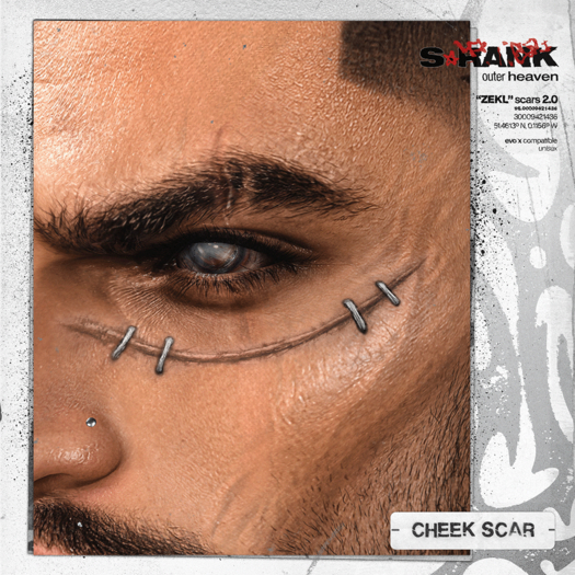 S-RANK "ZEKL" SCARS 2.0 / CHEEK SCAR