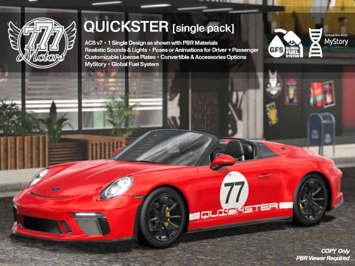 [777] Quickster - Lucky Red (Add)
