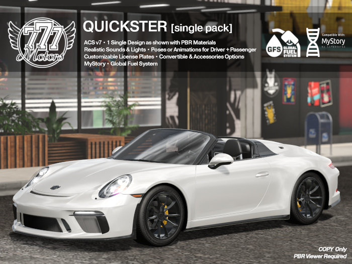 [777] Quickster - Pure White (Add)