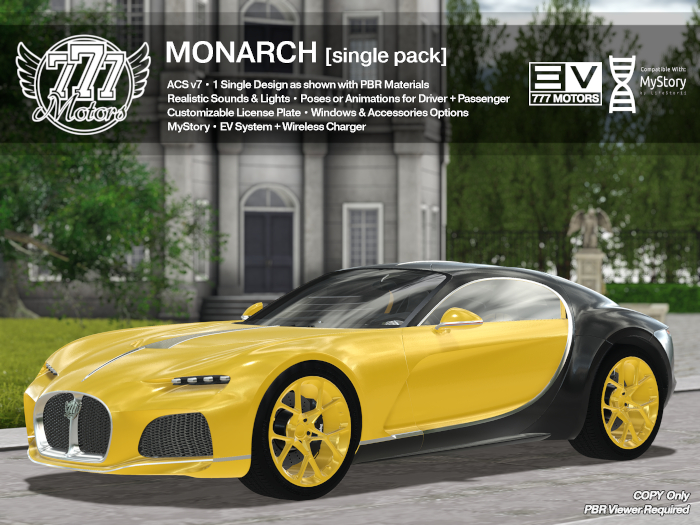 [777] MONARCH - Sunburst (Add)